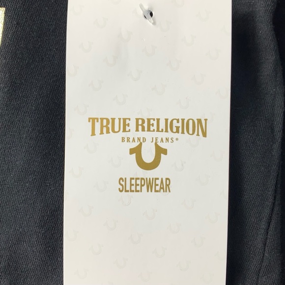 TRUE RELIGION Logo Repeat Men’s Tee - Picture 5 of 6